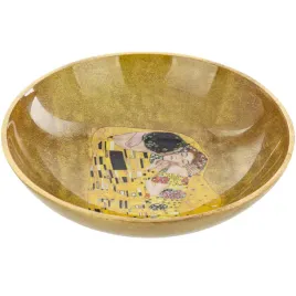metalowa-misa-zlota-patera-gustaw-klimt-pocalunek