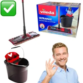 mop-plaski-vileda-obrotowy-ultramax-zestaw-wiadro-z-wyciskaczem-mikrofibra