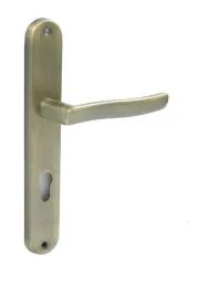 komplet-klamek-otto-m3-mat-braz-mat-z-otworem-na-wkladke-pz-rozstaw-72