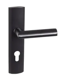 komplet-klamek-polanka-black-k-k-pz-z-otworem-na-wkladke-rozstaw-72-prawa