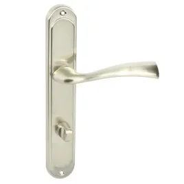 komplet-klamek-domino-fly-eco-nikiel-z-blokada-wc-rozstaw-72-prawa-wnetrz
