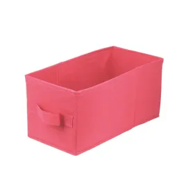 organizer-pudelko-tekstylne-15x31x15-ciemnorozowe