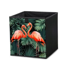 organizer-pudelko-do-przechowywania-tekstylne-31x31x31-flamingi