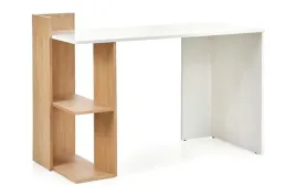 biurko-z-bocznym-malym-regalem-fino-halmar-kolor-dab-zloty