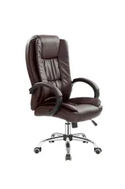 fotel-obrotowy-z-podlokietnikami-relax-halmar-ekoskora-kolor-braz-ciemny