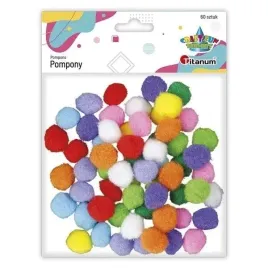 pompony-poliestrowe-20mm-mix-60szt