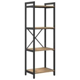 polka-na-ksiazki-dab-rzemieslniczy-40-x-30-x-119-cm