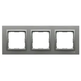 kos-vena2-ramka-potrojna-3x-kolor-aluminium-mat-228x86x9mm-524083