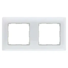 kos-elektro-system-vena-ramka-podwojna-2x-bialy-podtynkowy-510482