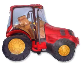 balon-foliowy-traktor-czerwony-flexmetal-1-szt