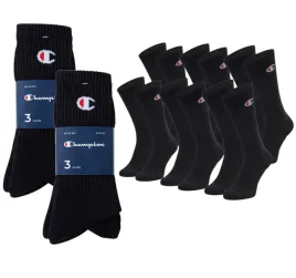 champion-skarpety-sportowe-dlugie-6pak-r-43-46-czarne