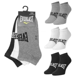 Zdjęcie produktu EVERLAST skarpety stopki 3PAK r. 43/46 multi