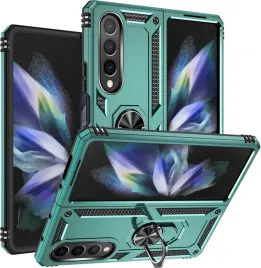 etui-pancerne-do-samsung-galaxy-z-fold-4-zielona-ramka-z-pierscieniem