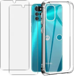 etui-do-motorola-moto-g22-przezroczyste-2xszklo