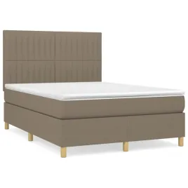 lozko-kontynentalne-z-materacem-taupe-tkanina-140x190-cm