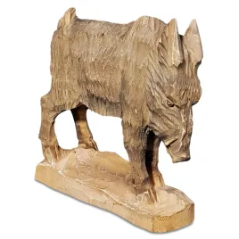 dzik-figurka-rzezba-prezent-dla-mysliwego-recznie-rzezbiona-statuetka