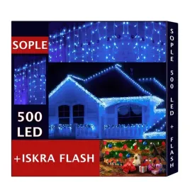 sople-500-led-lampki-zewnetrzne-ip44-stale-flash-niebieski