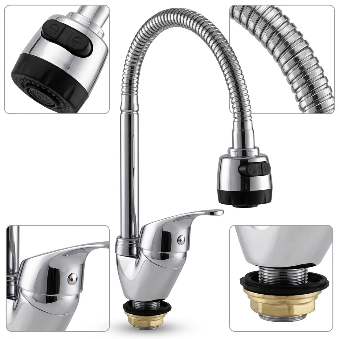 bateria-kuchenna-stojaca-elastyczna-flex-eko-chrom-dwufunkcyjna-linia-premium