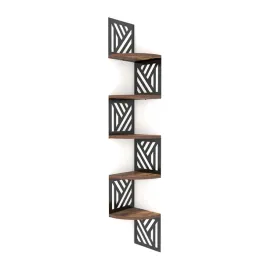 5-poziomowa-drewniana-polka-narozna-195-x-195-x-124-cm