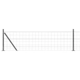 ogrodzenie-z-slupkiem-szary-04-x-25-m-stal-i-pvc