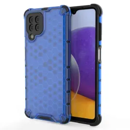 honeycomb-etui-pancerny-pokrowiec-z-zelowa-ramka-samsung-galaxy-a22-4g-nieb