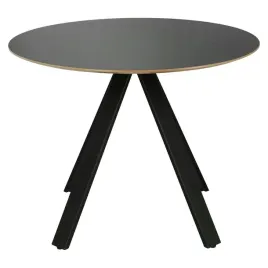 stol-mezzanotte-60cm-czarny-okragly