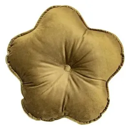 poduszka-dekoracyjna-flower-velvet-or-brazowa