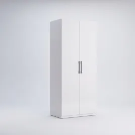 szafa-2-drzwiowa-flory-biala-z-polyskiem-drazek-i-polka