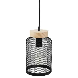 lampa-wiszaca-zely-czarna-metalowy-klosz-siatka