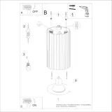 plafon-karbon-10-bezowy-glebokosc-produktu-6-5-cm