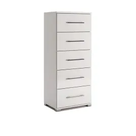 komoda-flory-5szuflad-55cm-bialy-polysk