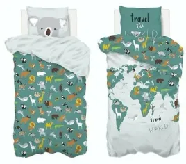 komplet-poscieli-dzieciecej-z-mapa-swiata-140-x-200-cm