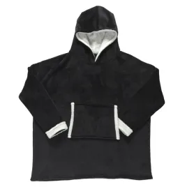 bluza-ocieplana-z-kieszenia-snuddie-czarna