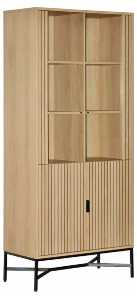 gablota-jaipur-dab-czarna-glebokosc-mebla-40-cm