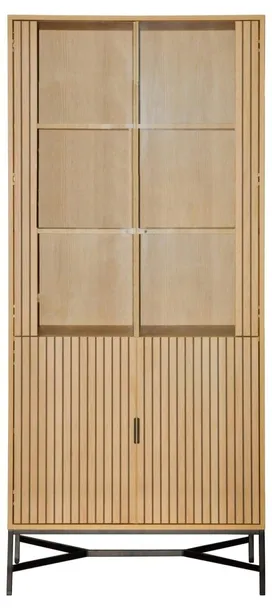 gablota-jaipur-dab-czarna-wysokosc-mebla-180-cm