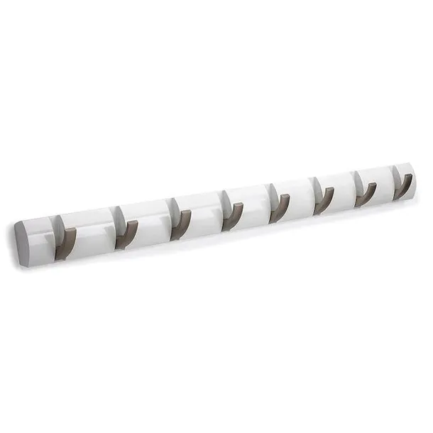 wieszak-scienny-do-przedpokoju-flip-hook-8-bialy-marka-umbra