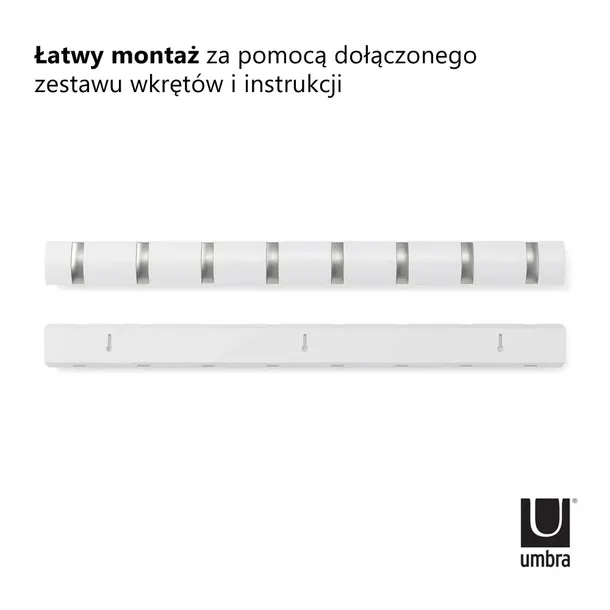 wieszak-scienny-do-przedpokoju-flip-hook-8-bialy-stan-nowy-material-drewno