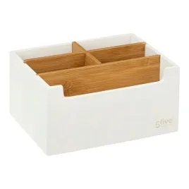 organizer-bambusowy-natureo-5-przegrodek-bialy