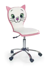 fotel-biurowy-dla-dziecka-kitty-bialy