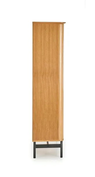 regal-szeroki-zefir-dab-or-czarny-material-metal