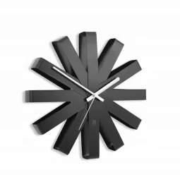 zegar-scienny-ribbon-czarny