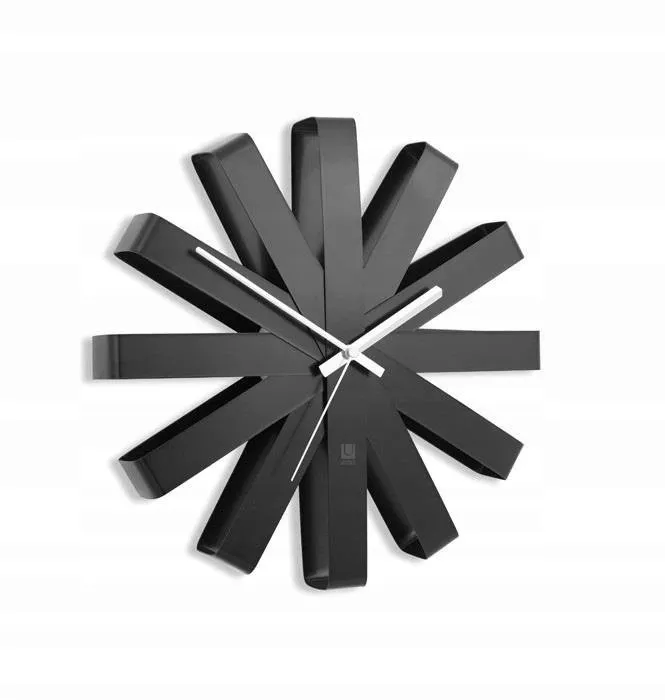 zegar-scienny-ribbon-czarny