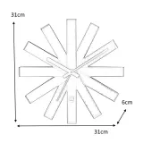zegar-scienny-ribbon-czarny-stan-nowy-linia-ribbon