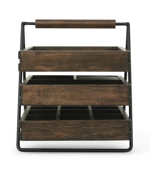organizer-terrace-brazowy-wysokosc-20-cm