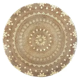 dywan-jutowy-okragly-115cm-gold-shine-pleciony-zlote-wzory