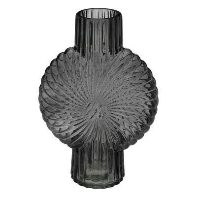 wazon-shell-szary-szklany-32cm