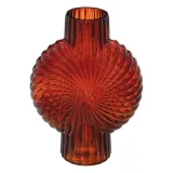wazon-shell-czerwony-25cm-wysokosc-produktu-25-cm