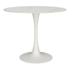 stol-okragly-skinny-premium-stone-bialy-marmur