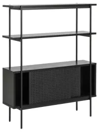 czarny-nowoczesny-regal-z-szafka-polka-angus
