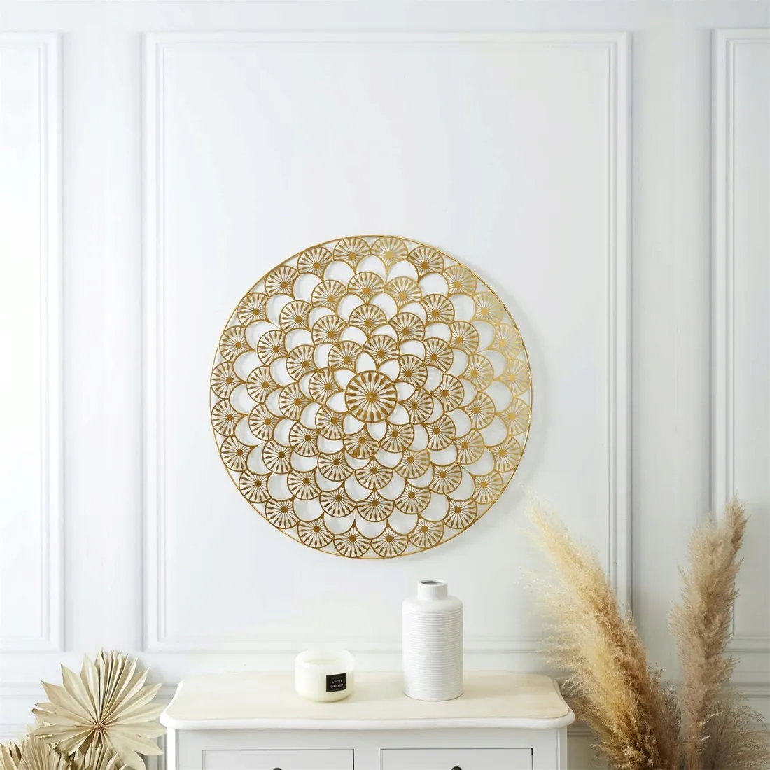 dekoracja-scienna-mandala-70cm-zlota-stan-nowy